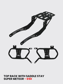 METEOR 650 TOP RACK WITH SADDLE STAY TYPE-3 / RESM 110