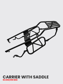 KTM RC 200 & 390 BS6 CARRIER SADDLE STAY  - SB 527 BLACK