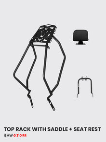 BMW G310 RR TOP RACK WITH SADDLE STAY & SEAT REST / SB 564