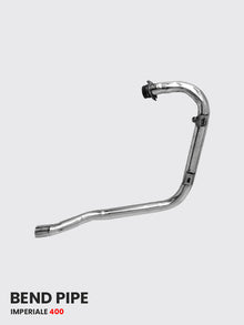 Benelli Imperiale 400 Exhaust System Pipe Stainless Steel-only bend pipe - SB 569