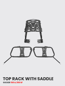 SUZUKI GIXXER 150/250 SF/NAKED TOP RACK WITH SADDLE STAY - SB 576