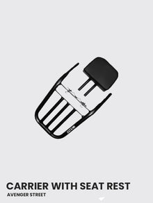 BAJAJ AVENGER STREET CARRIER WITH SEAT REST - SB 614