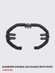 HUNTER 350 DIAMOND DOUBLE LEG GUARD WITH ROPE - SB 658