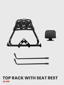 BAJAJ RS 200  TOP RACK WITH SEAT REST - SB 665