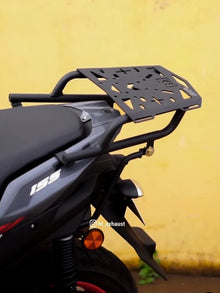 TOP RACK FOR AEROX 155 BLACK MATT – SB 711