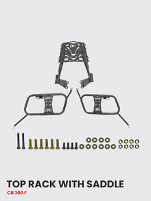 HONDA CB 300 F TOP RACK WITH SADDLE STAY - SB 715