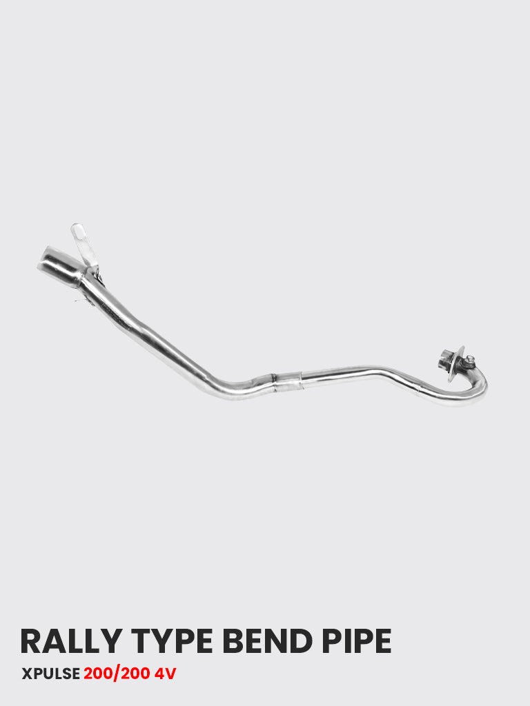 HERO XPULSE 200 4V RALLY TYPE BEND PIPE - SB 723 – htexhaust