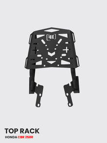 TOP RACK HEAVY FOR HONDA CBR 250R BLACK MATT – SB 743