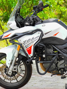 Crash guard For Benelli TRK 251 With 2 Metal Sliders (Black Matt) - SB 784