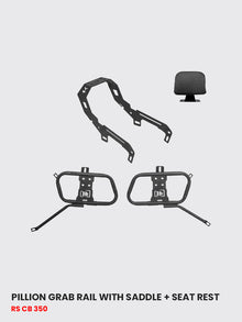 RS CB350 PILLION GRAB RAIL WITH SADDLE STAY / SB 788