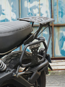 Ducati Scrambler 800 Top Rack With Saddle Stay (Black Matt) - SB 824