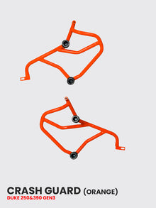 CRASH GUARD (Orange) for DUKE 250 AND 390 GEN3 -SB 882