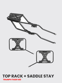 TRIUMPH TIGER SPORT 660 TOP RACK WITH SADDLE SB 948