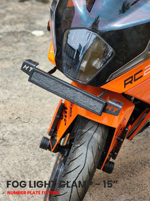 FOG LIGHT CLAMP - (NUMBER PLATE FITMENT AREA) 15 INCH - SB 963