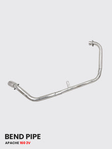 Apache RTR160 / 180 2v Exhaust System Pipe Stainless Steel ( only bend pipe ) - SB 670
