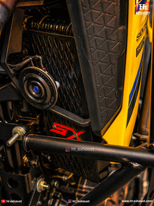 SUZUKI  V STROM 250 RADIATOR GUARD V 2.1 / RD 950 RED