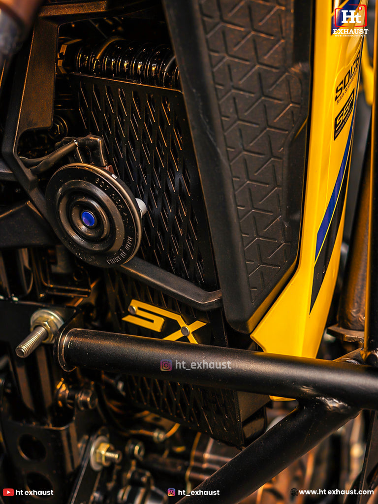 SUZUKI  V STROM 250 RADIATOR GUARD V 2.0 / RD 949 YELLOW