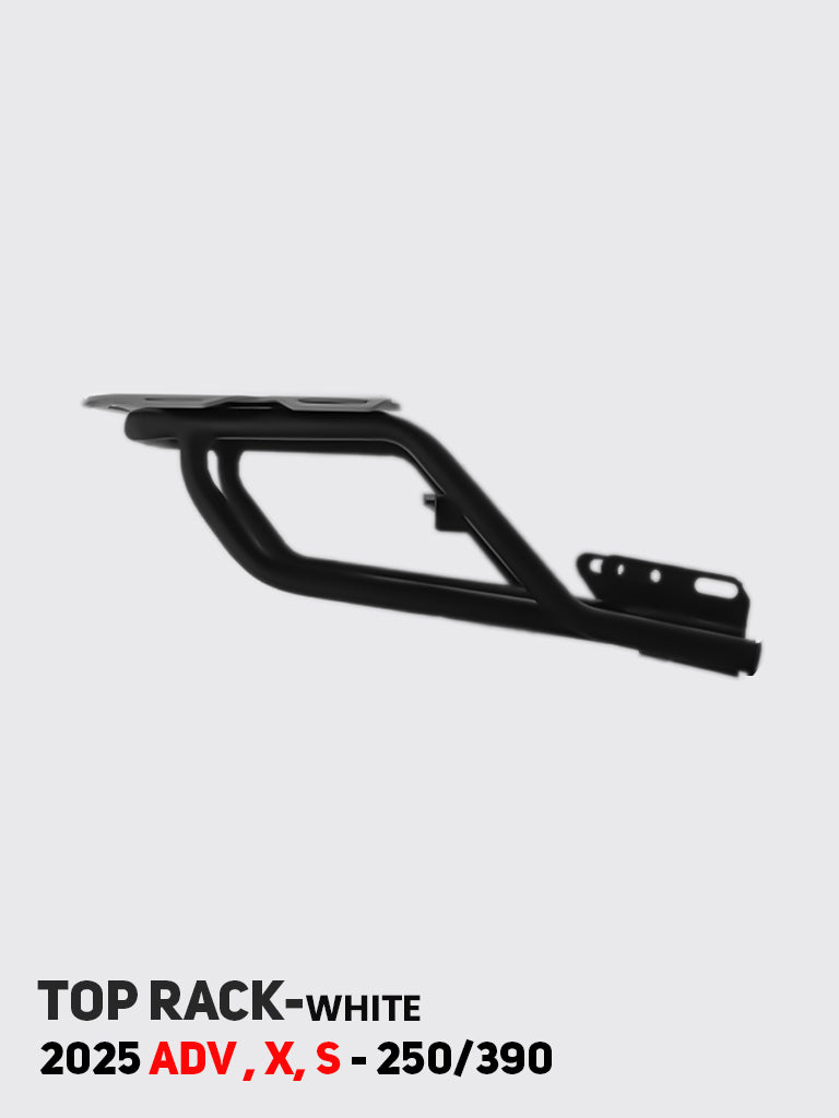 KTM 250/390 Adventure 2025 Top Rack Silver Plate | SB 1256-SILVER