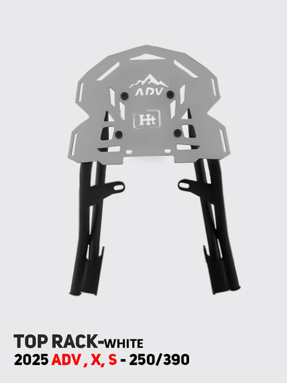 KTM 250/390 Adventure 2025 Top Rack Silver Plate | SB 1256-SILVER