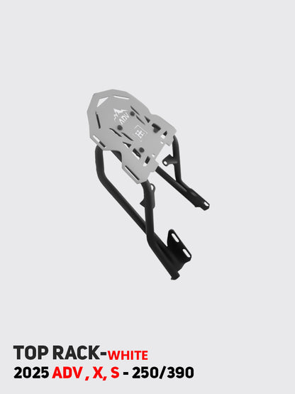 KTM 250/390 Adventure 2025 Top Rack Silver Plate | SB 1256-SILVER