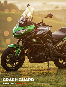 Crash guard For Kawasaki Versys 650 With 4 Metal Sliders (black matt) - SB 780