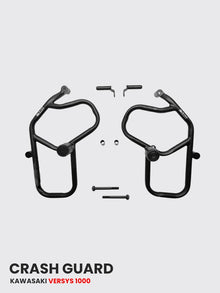 Hitech Versys 1000 Crash guard with metal sliders (black matt) - SB 529