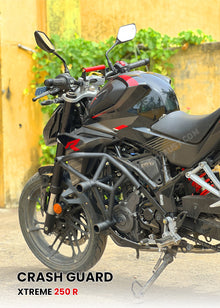 XTREME 250R CRASH GUARD WITH 4 METAL SLIDER / SB 1070