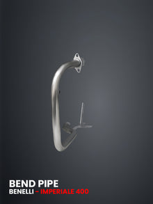 Benelli Imperiale 400 Exhaust System Pipe Stainless Steel-only bend pipe - SB 569