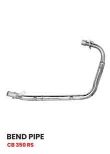 RS CB 350 BEND PIPE STAINLESS STEEL-SB 1017