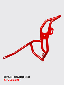 ADV CRASH GUARD WITH 4 METAL SLIDER RED FOR XPULSE 210 2025 / SB 1037-RED