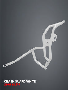 ADV CRASH GUARD WITH 4 METAL SLIDER WHITE FOR XPULSE 210 2025 / SB 1037-WHITE