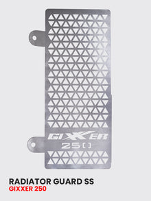 RADIATOR GUARD FOR GIXXER NAKED 250 BS6 SS  / RD 936
