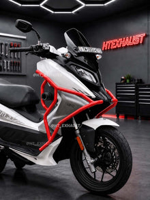 crash guard 2 in 1  for Xoom 160 RED - SB 1220-RED
