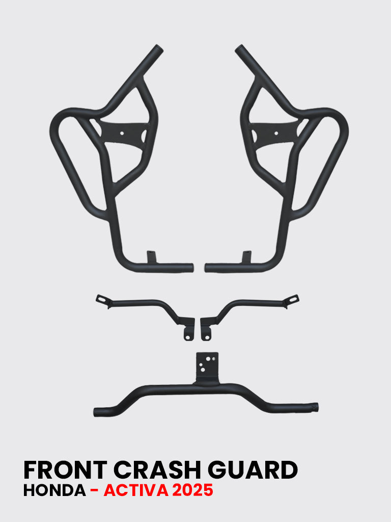 CRASH GUARD 3 in 1 WITH RIGHT SIDE FOOTREST FOR ACTIVA 125 HTSC 129