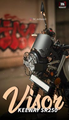 METAL VISOR FOR KEEYWAY SR 250 / SB 1121