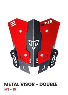 MT 15 METAL VISOR DOUBLE SB 964