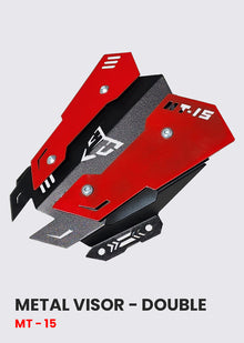 MT 15 METAL VISOR DOUBLE SB 964