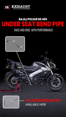 UNDER SEAT BEND PIPE FOR BAJAJ NS 400 Z - SB 991
