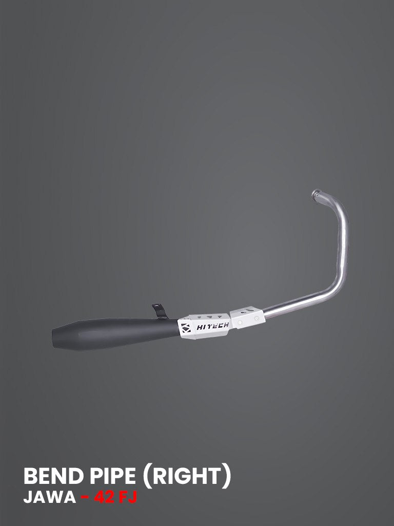 JAWA  42 fj BEND PIPE (SS) WITH EXHAUST (SS 430) AND COVER / SB 1214