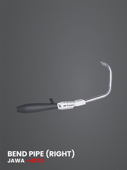 JAWA  42 fj BEND PIPE (SS) WITH EXHAUST (SS 430) AND COVER / SB 1214