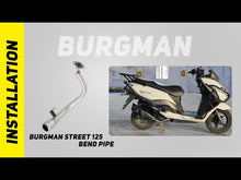 BURGMAN  EXHAUST BEND PIPE- HTSC 125