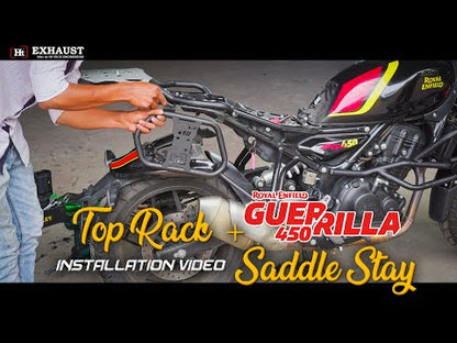 TOP RACK WITH SADDLE STAY FOR GUERRILA 450 / SB 1027
