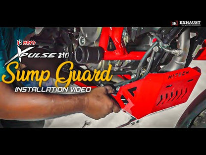 SUMP GUARD RED FOR XPULSE 210 2025 / SB 1042-RED