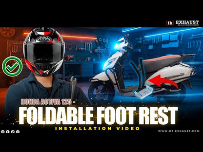FOOT REST FOLDABLE LEFT SIDE FOR ACTIVA 125 / FTR 749