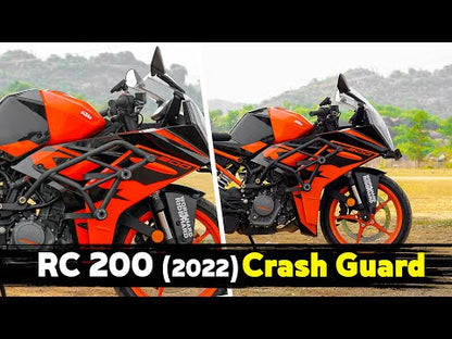 KTM RC 200 & 390 BS6 CRASH GUARD BLACK - SB 622