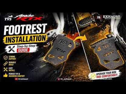FOOT REST FOR APACHE RTX 300 / FTR 755