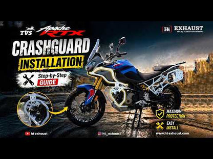 ADV CRASH GUARD FOR APACHE RTX 300 (BLACK) - SB 1170