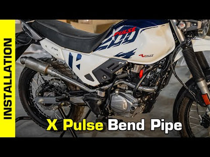 HERO XPULSE 200 4V RALLY TYPE BEND PIPE - SB 723