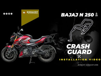 PULSAR N 250 ADV CRASH GUARD WITH 4 SLIDER / SB 1069