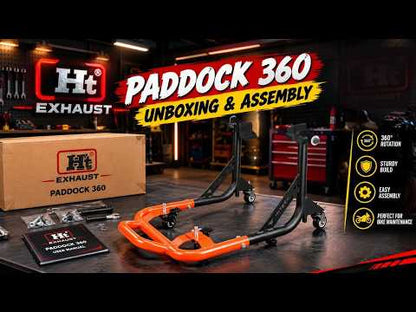 Paddock 360 Motorcycle Paddock Stand - Cyber Green | 250 KG | SB 1254